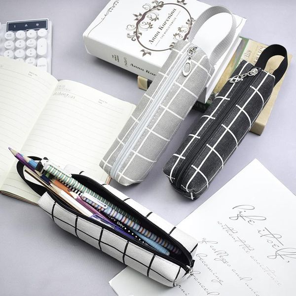 pencil cases canvas creative case male and female student stationery bag solid color simple box portable
pencil cases canvas creative case male and female student stationery bag solid color simple box portable