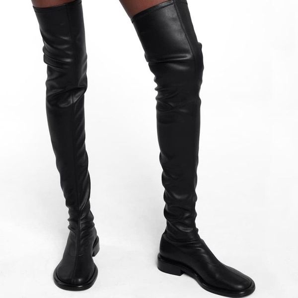 boots designer elastic microfiber leather shoes woman over the knee autumn winter heels black thigh high women
boots designer elastic microfiber leather shoes woman over the knee autumn winter heels black thigh high women