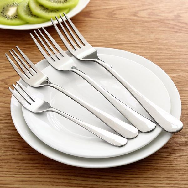 forks 1pcs stainless steel dinner fork long handle fruit silver table western steak kitchen gadgets tools
forks 1pcs stainless steel dinner fork long handle fruit silver table western steak kitchen gadgets tools