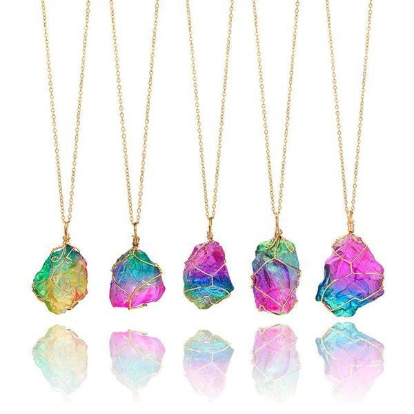 natural crystal quartz healing point chakra bead gemstone necklace pendant original stone-style necklaces jewelry chains party favor
natural crystal quartz healing point chakra bead gemstone necklace pendant original stone-style necklaces jewelry chains party favor