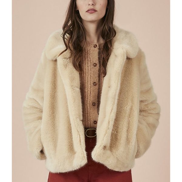 2021 winter warm faux coats jackets women furry fur cropped jacket turn down overcoat ct19080856 r9qn, Black
2021 winter warm faux coats jackets women furry fur cropped jacket turn down overcoat ct19080856 r9qn, Black