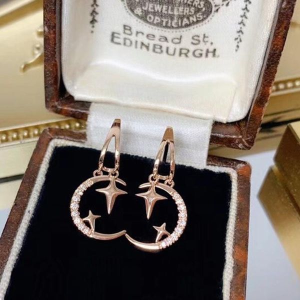 dangle & chandelier genuine 100% 18k rose gold earrings diamond moon star design simple unique high-class jewellery ornaments for mother gir, Silver
dangle & chandelier genuine 100% 18k rose gold earrings diamond moon star design simple unique high-class jewellery ornaments for mother gir, Silver
