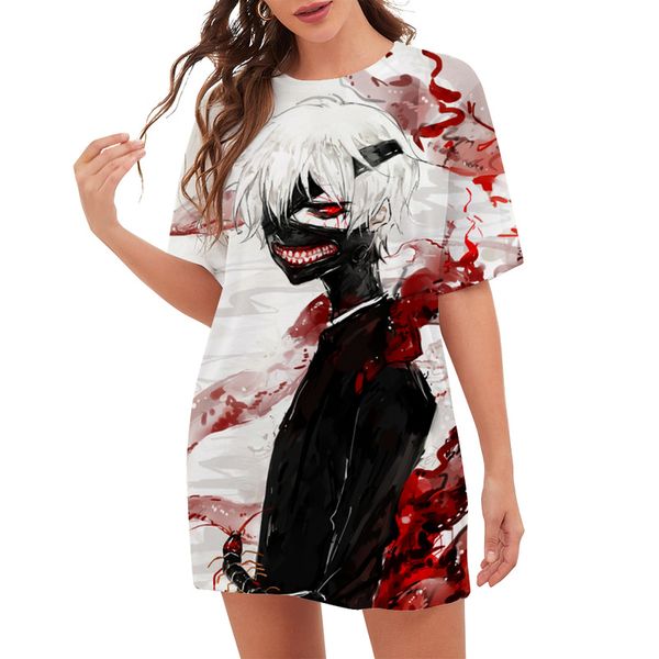 cloocl cartoons tokyo ghoul women t-shirts printed personalized lady clothes loose short sleeve harajuku teens leisure outfits diy customiz, White
cloocl cartoons tokyo ghoul women t-shirts printed personalized lady clothes loose short sleeve harajuku teens leisure outfits diy customiz, White