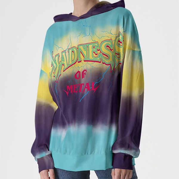 women's hoodies & sweatshirts y2k aesthetictie dye hip hop women punk style letter print sweatshirt plus size casual harajuku clothes, Black
women's hoodies & sweatshirts y2k aesthetictie dye hip hop women punk style letter print sweatshirt plus size casual harajuku clothes, Black