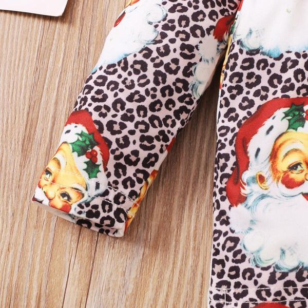 clothing sets christmas toddler baby girls long sleeve xmas cartoon santa leopard printed +flare pants outfits pour enfants, White
clothing sets christmas toddler baby girls long sleeve xmas cartoon santa leopard printed +flare pants outfits pour enfants, White