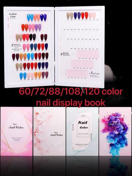nail art kits 60/72/88/108/120pcs acrylic gel polish display card book color board chart salon manicure tools nails
nail art kits 60/72/88/108/120pcs acrylic gel polish display card book color board chart salon manicure tools nails