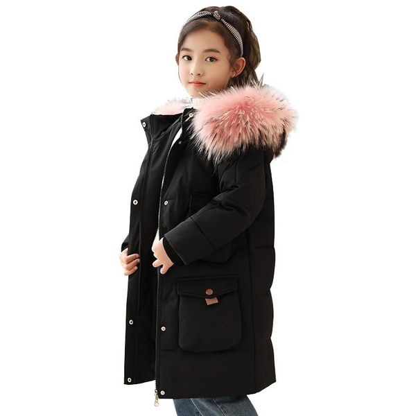 winter girl down jackets long model big pocket style children parkas coat real fur kids teenager thickening warm outerwear, Blue;gray
winter girl down jackets long model big pocket style children parkas coat real fur kids teenager thickening warm outerwear, Blue;gray