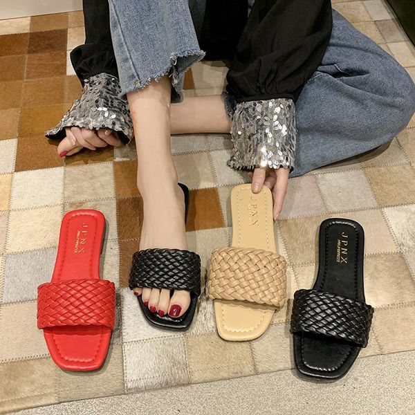 slippers 2021 square toe home flat heel casual women slides shoes summer outdoor beach sandal house slipper female flip flops, Black
slippers 2021 square toe home flat heel casual women slides shoes summer outdoor beach sandal house slipper female flip flops, Black