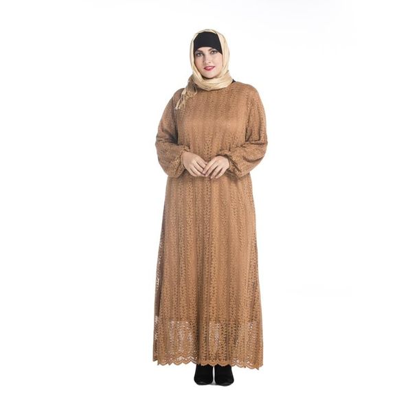 ethnic clothing muslim dress women long sleeve round neck fashion full lining lace plus size abaya turkey dubai, Red
ethnic clothing muslim dress women long sleeve round neck fashion full lining lace plus size abaya turkey dubai, Red