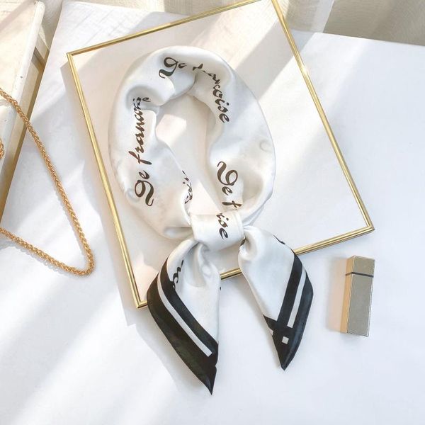 women scarf chiffon feeling hair neck scarves square brand office printing el waiter flight attendants handkerchief, Blue;gray
women scarf chiffon feeling hair neck scarves square brand office printing el waiter flight attendants handkerchief, Blue;gray