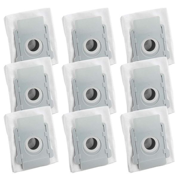 vacuum cleaners 9 pcs replacement bags for i7/e5/e6 cleaner base robot automatic dirt disposal
vacuum cleaners 9 pcs replacement bags for i7/e5/e6 cleaner base robot automatic dirt disposal