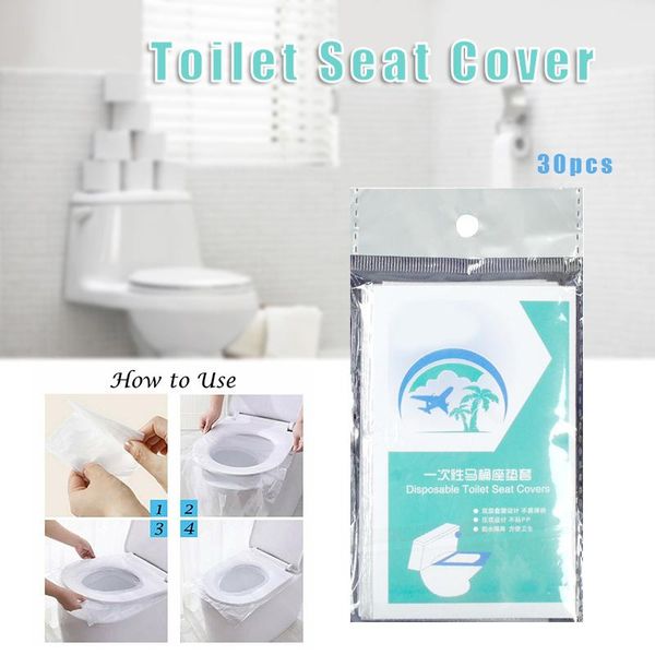 toilet seat covers 'the ' 30pcs disposable cover waterproof non slip portable wc pad mat individually wrapped for travel
toilet seat covers 'the ' 30pcs disposable cover waterproof non slip portable wc pad mat individually wrapped for travel