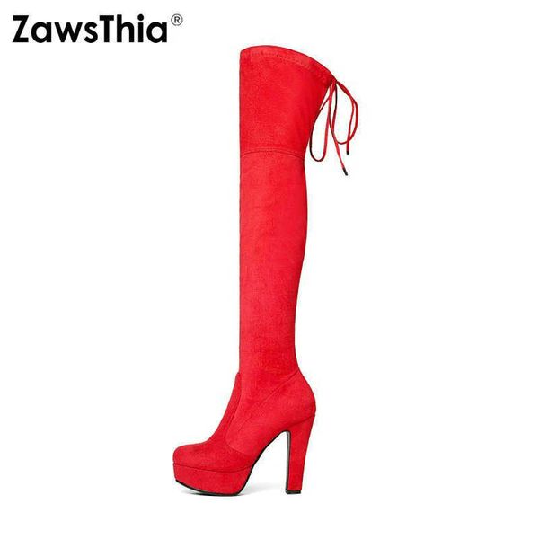 zawsthia faux suede leather round toe woman thin high heels platform boots women over the knee boots overknee booties 210611, Black
zawsthia faux suede leather round toe woman thin high heels platform boots women over the knee boots overknee booties 210611, Black