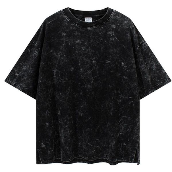 men's t-shirts hip hop t shirt men washed cotton short sleeve vintage oversized loose tie dye streetwear gothic punk fashion summer tsh, White;black
men's t-shirts hip hop t shirt men washed cotton short sleeve vintage oversized loose tie dye streetwear gothic punk fashion summer tsh, White;black