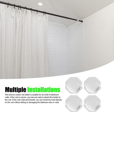 shower curtains curtain rod holder multipurpose wall mounted non slip for bathroom easy installation dropship fitting
shower curtains curtain rod holder multipurpose wall mounted non slip for bathroom easy installation dropship fitting