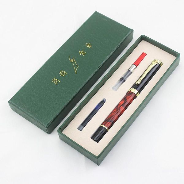 fountain pens ink pen luxury jinhao full metal golden clip writing stationery office school supplies gift box 
fountain pens ink pen luxury jinhao full metal golden clip writing stationery office school supplies gift box