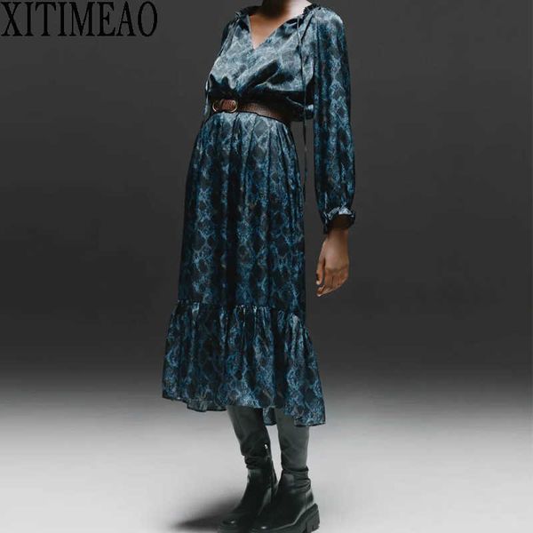 xitimeao autumn long sleeve women boho dress floral print chiffon es ruffles female holiday casual with belt 210604, Black;gray
xitimeao autumn long sleeve women boho dress floral print chiffon es ruffles female holiday casual with belt 210604, Black;gray