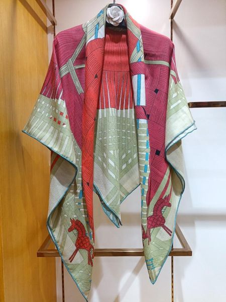 scarves high-end elegant women's fashion two horse woven love silk cashmere double-sided printing hand-rolled scarf shawls, Blue;gray
scarves high-end elegant women's fashion two horse woven love silk cashmere double-sided printing hand-rolled scarf shawls, Blue;gray
