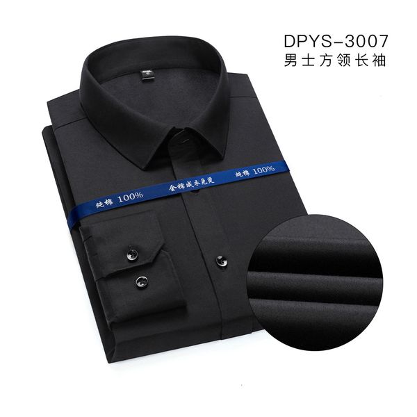 dp men's non ironing casual long sleeve shirt business dress embroidery, White;black
dp men's non ironing casual long sleeve shirt business dress embroidery, White;black