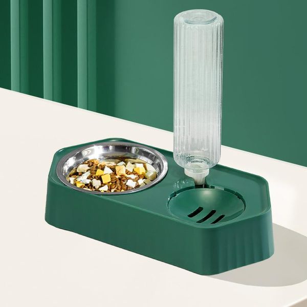cat bowls & feeders 2 in 1 bowl automatic water dispenser pet feeder for dog food drinking with raised stand container cats accessories
cat bowls & feeders 2 in 1 bowl automatic water dispenser pet feeder for dog food drinking with raised stand container cats accessories
