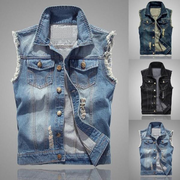 men' tank cowboy stylish single-breasted boy sleeveless jacket hip-hop men waistcoat for rappers, White;black
men' tank cowboy stylish single-breasted boy sleeveless jacket hip-hop men waistcoat for rappers, White;black