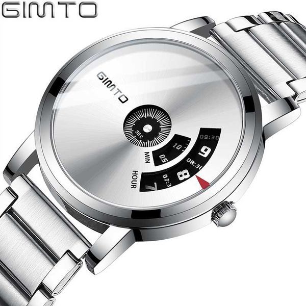 wristwatches mens fashion gimto watches original design creative wristwatch stainless steel strap business watch relogio masculino, Slivery;brown
wristwatches mens fashion gimto watches original design creative wristwatch stainless steel strap business watch relogio masculino, Slivery;brown