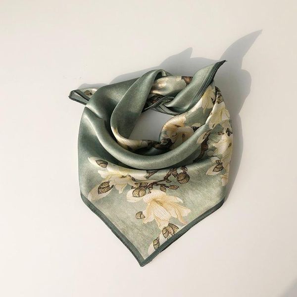 scarves 2021 women neck scarf hijab wraps 100% pure silk square brand head female foulard bandana neckerchief lady shawls, Blue;gray
scarves 2021 women neck scarf hijab wraps 100% pure silk square brand head female foulard bandana neckerchief lady shawls, Blue;gray