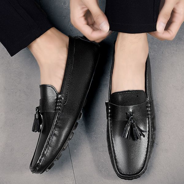dress shoes men's leather moccasins, handmade, footwear with no laces to drive. 1gj7, Black
dress shoes men's leather moccasins, handmade, footwear with no laces to drive. 1gj7, Black