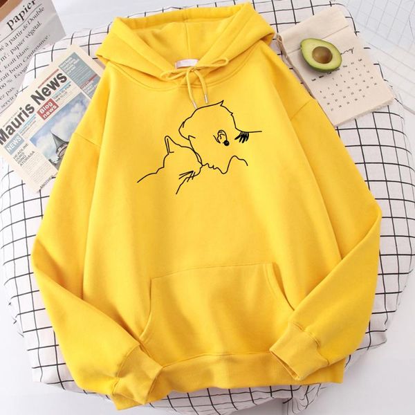 women's hoodies & sweatshirts nette katze mit drucke frauen fleece hoodie herbst crewneck casual warme kleidung, Black
women's hoodies & sweatshirts nette katze mit drucke frauen fleece hoodie herbst crewneck casual warme kleidung, Black