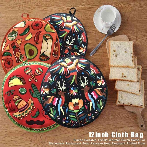 12inch cloth bag burrito portable tortilla warmer pouch home for microwave restaurant food pancake heat resistant printed flour
12inch cloth bag burrito portable tortilla warmer pouch home for microwave restaurant food pancake heat resistant printed flour