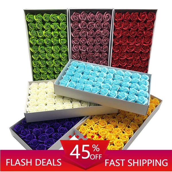 party favor 50pcs/box artificial soap rose flower wedding decoration diy holding flowers heads for valentine's day gift
party favor 50pcs/box artificial soap rose flower wedding decoration diy holding flowers heads for valentine's day gift