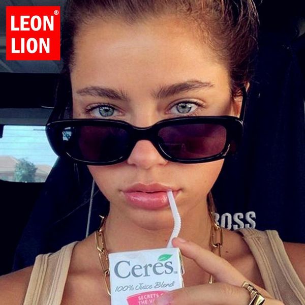 LeonLion 2021 Square Retro Sunglasses Women High Quality Eyewear Glasses Mirror Feminino, White;black
LeonLion 2021 Square Retro Sunglasses Women High Quality Eyewear Glasses Mirror Feminino, White;black