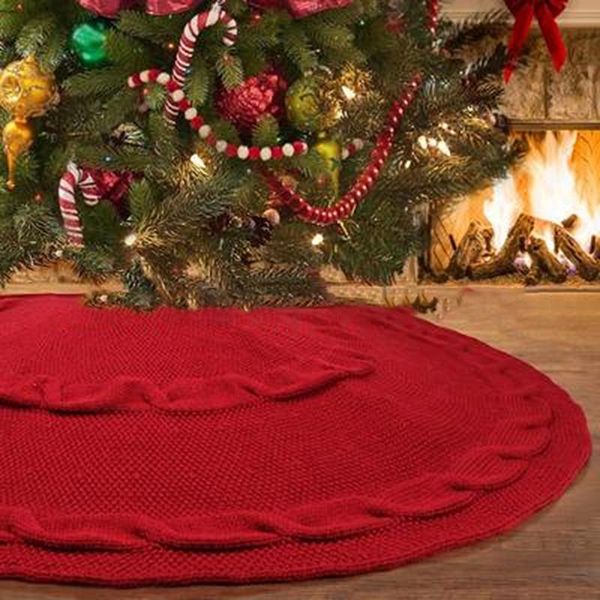 christmas decorations red knitting tree skirt venue bow home decoration 2022
christmas decorations red knitting tree skirt venue bow home decoration 2022