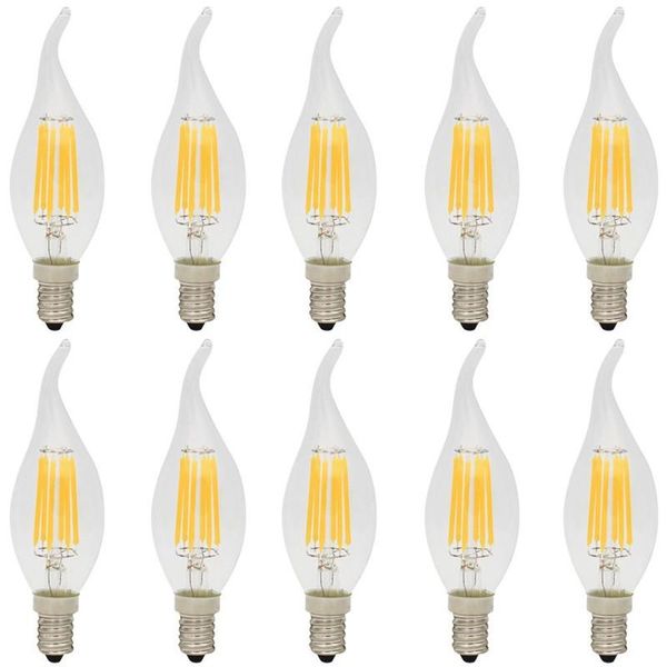 bulbs 10pcs dimmable led filament light c35 6w e14 edison glass lamps c35l candle bulb vintage retro ac220-240v
bulbs 10pcs dimmable led filament light c35 6w e14 edison glass lamps c35l candle bulb vintage retro ac220-240v