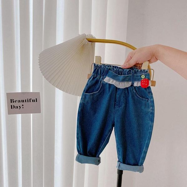 jeans sweet girls kids princess pant autumn children baby denim pants trousers outfits adk274, Blue
jeans sweet girls kids princess pant autumn children baby denim pants trousers outfits adk274, Blue