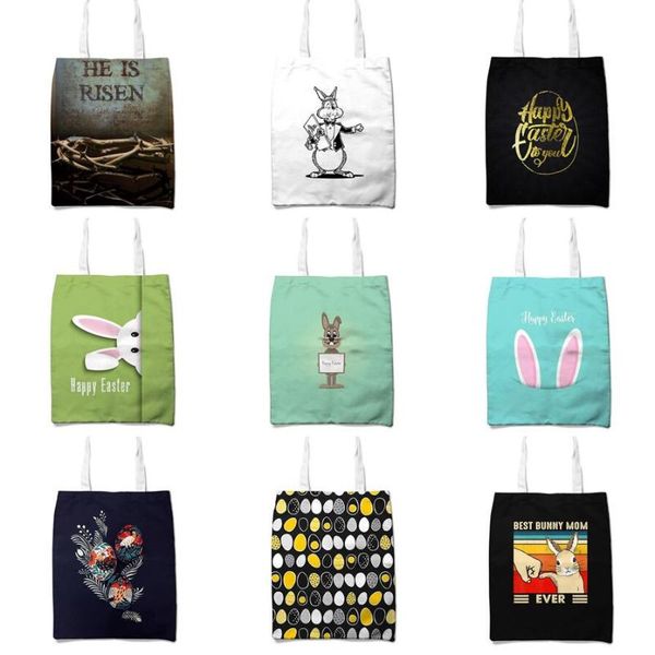 storage bags 2021 fashion canvas shoulder bag easter eggs cover printing shopping lady women handbag travel
storage bags 2021 fashion canvas shoulder bag easter eggs cover printing shopping lady women handbag travel