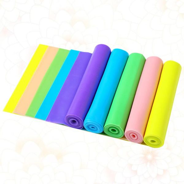 resistance band elastic yoga fitness strap stretch exercise for training - 150x15x0.035cm (pink/blue/green/yellow/pur bands
resistance band elastic yoga fitness strap stretch exercise for training - 150x15x0.035cm (pink/blue/green/yellow/pur bands