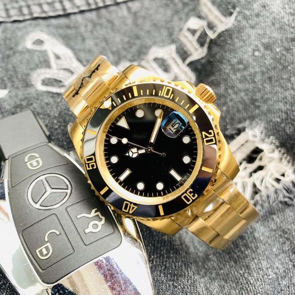 luxury a+ men watches automatic watch gold stainless steel rotated bezel sports mechanical reloj hombre wristwatches, Slivery;brown
luxury a+ men watches automatic watch gold stainless steel rotated bezel sports mechanical reloj hombre wristwatches, Slivery;brown