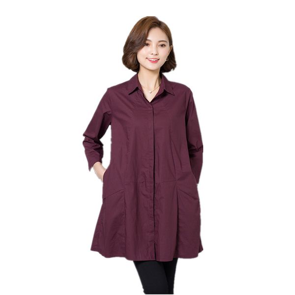 sleepwear long female shirt plus size reversed collar, sleeve loose solid color just fine h28 zen0, Black;red
sleepwear long female shirt plus size reversed collar, sleeve loose solid color just fine h28 zen0, Black;red