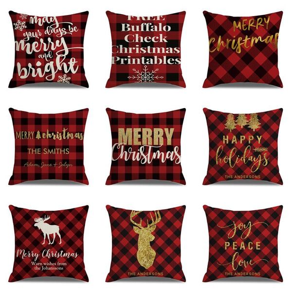 cushion/decorative pillow background plaid christmas festival linen cover office pillows decor home case decoration square
cushion/decorative pillow background plaid christmas festival linen cover office pillows decor home case decoration square