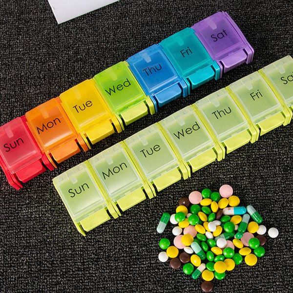 storage bottles & jars 1pc push button safe portable weekly organizer for home travel
storage bottles & jars 1pc push button safe portable weekly organizer for home travel