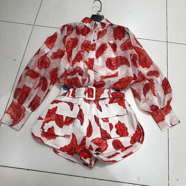 summer fashion casual patchwork loose print long lantern sleeve shirt shorts two piece set women 437 women's tracksuits, Gray
summer fashion casual patchwork loose print long lantern sleeve shirt shorts two piece set women 437 women's tracksuits, Gray