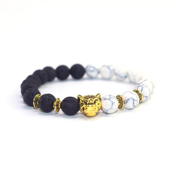 charm bracelets 2021 bracelet couples yin yang lava stone female mens adjustable round 8mm beads jewelry women alloy leopard, Golden;silver
charm bracelets 2021 bracelet couples yin yang lava stone female mens adjustable round 8mm beads jewelry women alloy leopard, Golden;silver