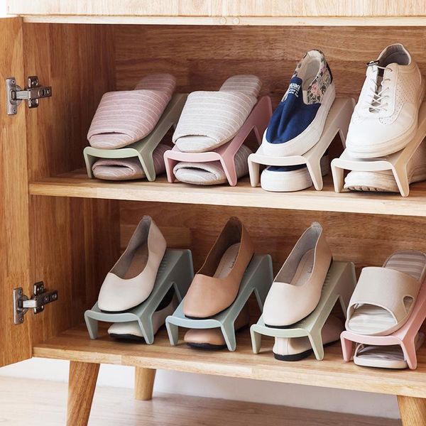 clothing & wardrobe storage creative shoe hanger rack save space two-dimensional stereo holder organizer 
clothing & wardrobe storage creative shoe hanger rack save space two-dimensional stereo holder organizer