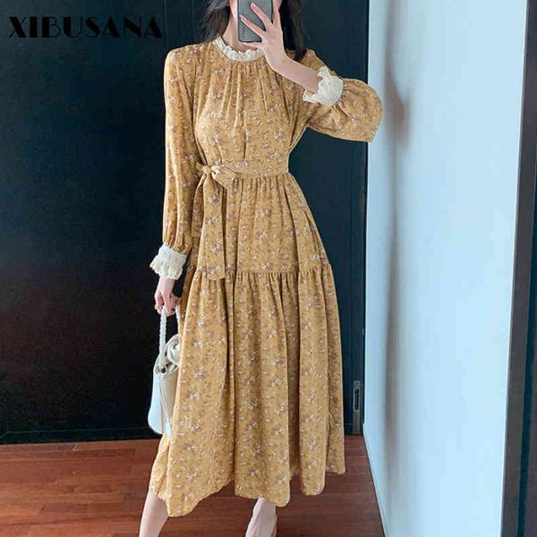 elegant printed floral dresses women spring autumn fashion female long sleeve pleated chiffon dress a-line vestido 210423, Black;gray
elegant printed floral dresses women spring autumn fashion female long sleeve pleated chiffon dress a-line vestido 210423, Black;gray
