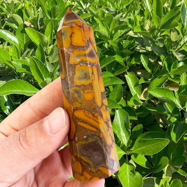 decorative objects & figurines natural yellow bamboo leaf stone point terminated pillars jasper healing crystal wands feng shui tower for ho
decorative objects & figurines natural yellow bamboo leaf stone point terminated pillars jasper healing crystal wands feng shui tower for ho