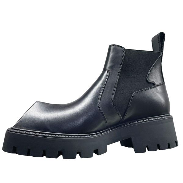 cute rhino horn men designer boots 5cm increasing mens chelsea boot niche design man martin shoes square toe, Black
cute rhino horn men designer boots 5cm increasing mens chelsea boot niche design man martin shoes square toe, Black