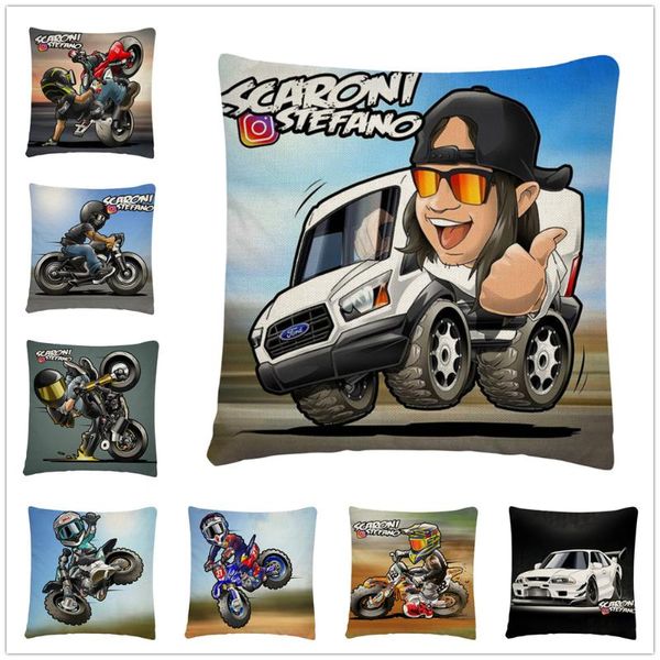 cushion/decorative pillow sports stunt car/motorcycle cartoon pattern linen cushion cover pillowcase home sofa car decoration pillowcase45x4
cushion/decorative pillow sports stunt car/motorcycle cartoon pattern linen cushion cover pillowcase home sofa car decoration pillowcase45x4