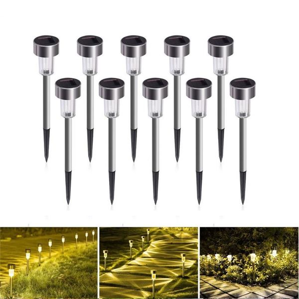 10pcs stainless steel led solar lawn lights waterproof outdoor lamp garden decorative light yard lamps night
10pcs stainless steel led solar lawn lights waterproof outdoor lamp garden decorative light yard lamps night