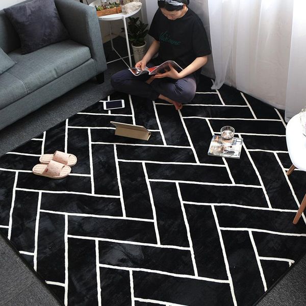 carpets modern nordic simple thicken soft polyester washable area rugs living room bedroom decor bedside antiskid mats
carpets modern nordic simple thicken soft polyester washable area rugs living room bedroom decor bedside antiskid mats